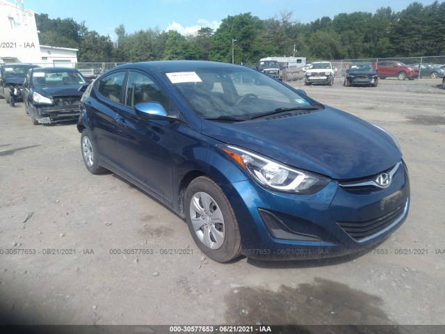 HYUNDAI ELANTRA 2016 5npdh4ae7gh752089