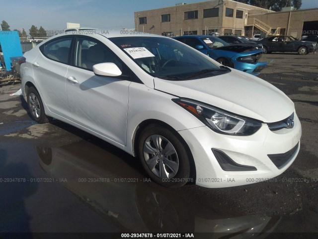 HYUNDAI ELANTRA 2016 5npdh4ae7gh759964