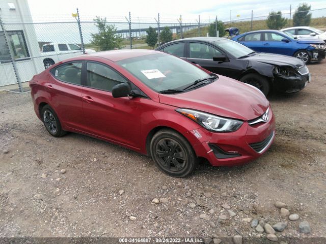 HYUNDAI ELANTRA 2016 5npdh4ae7gh764324