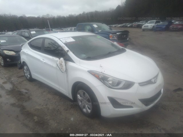 HYUNDAI ELANTRA 2016 5npdh4ae7gh765229