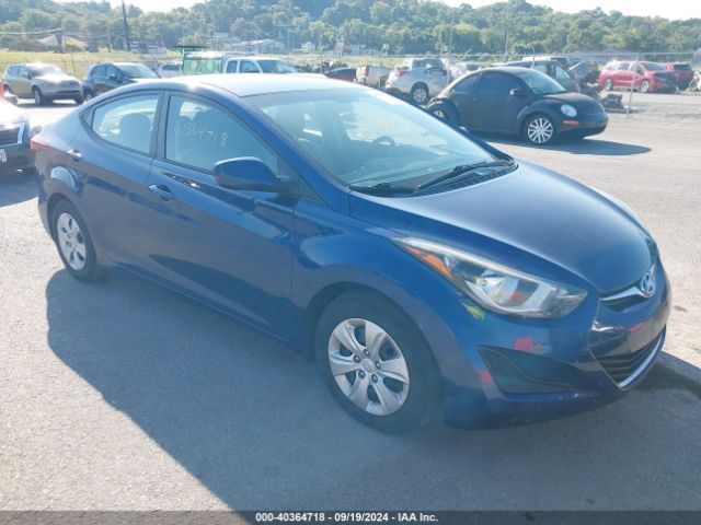 HYUNDAI ELANTRA 2016 5npdh4ae7gh765361