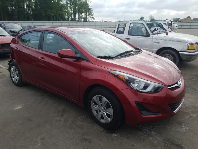 HYUNDAI ELANTRA SE 2016 5npdh4ae7gh765781