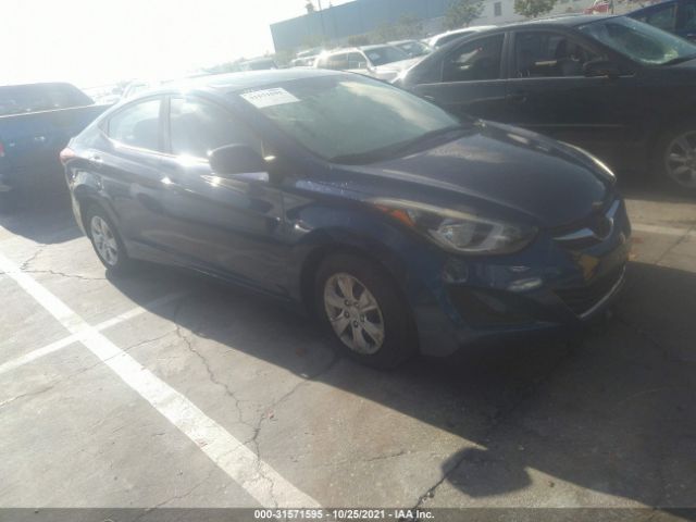 HYUNDAI ELANTRA 2016 5npdh4ae7gh766073