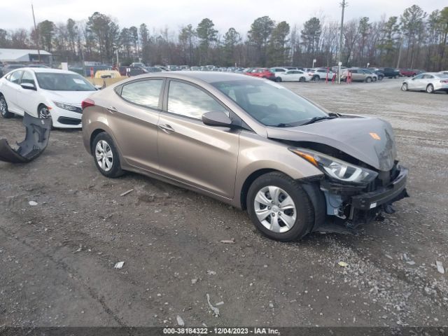 HYUNDAI ELANTRA 2016 5npdh4ae7gh768373