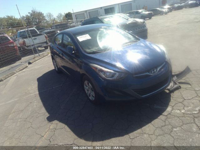 HYUNDAI ELANTRA 2016 5npdh4ae7gh781298