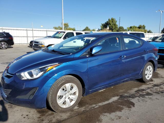 HYUNDAI ELANTRA SE 2016 5npdh4ae7gh792365