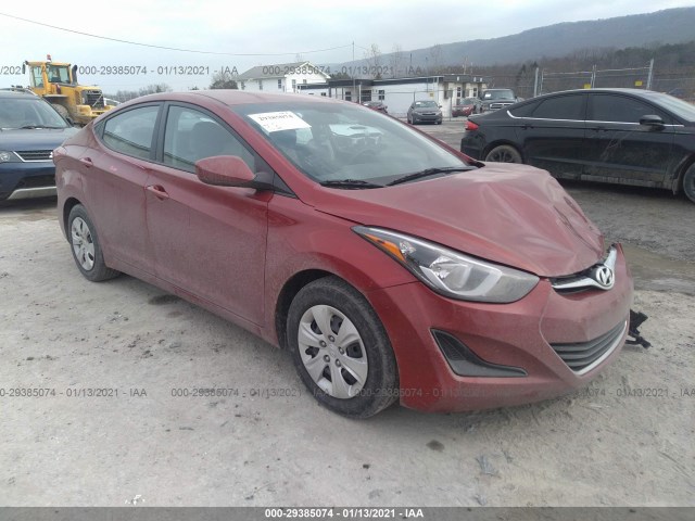 HYUNDAI ELANTRA 2016 5npdh4ae7gh793399