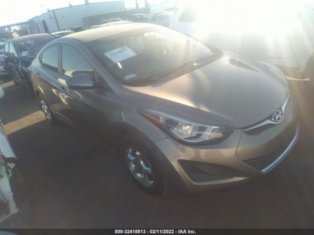 HYUNDAI ELANTRA 2016 5npdh4ae7gh794665