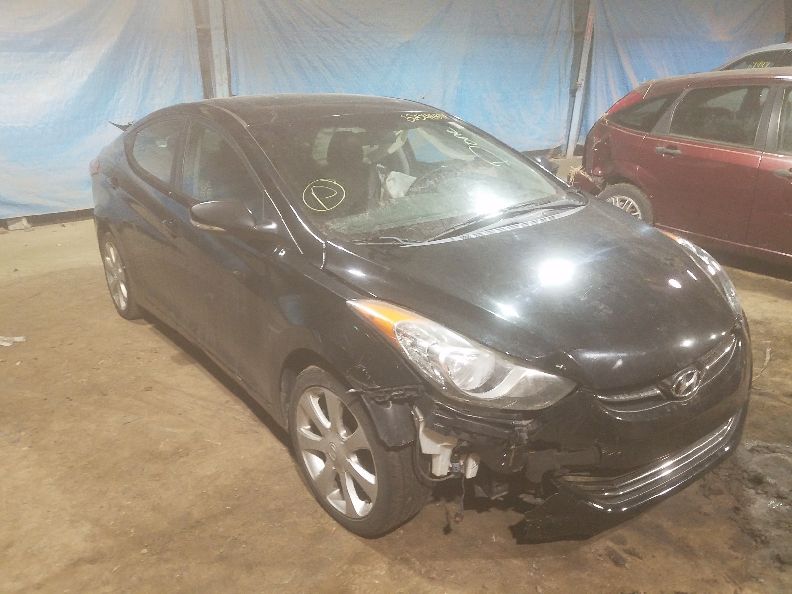 HYUNDAI ELANTRA GL 2011 5npdh4ae8bh043857