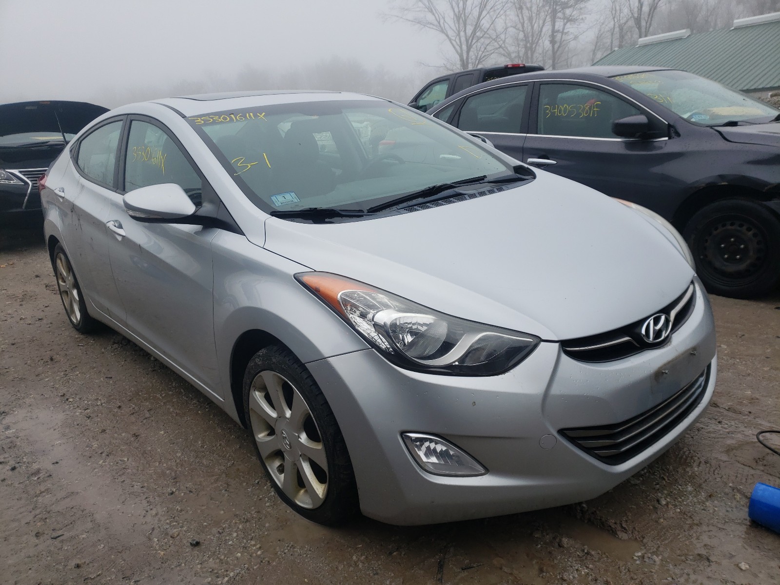 HYUNDAI ELANTRA GL 2011 5npdh4ae8bh053420