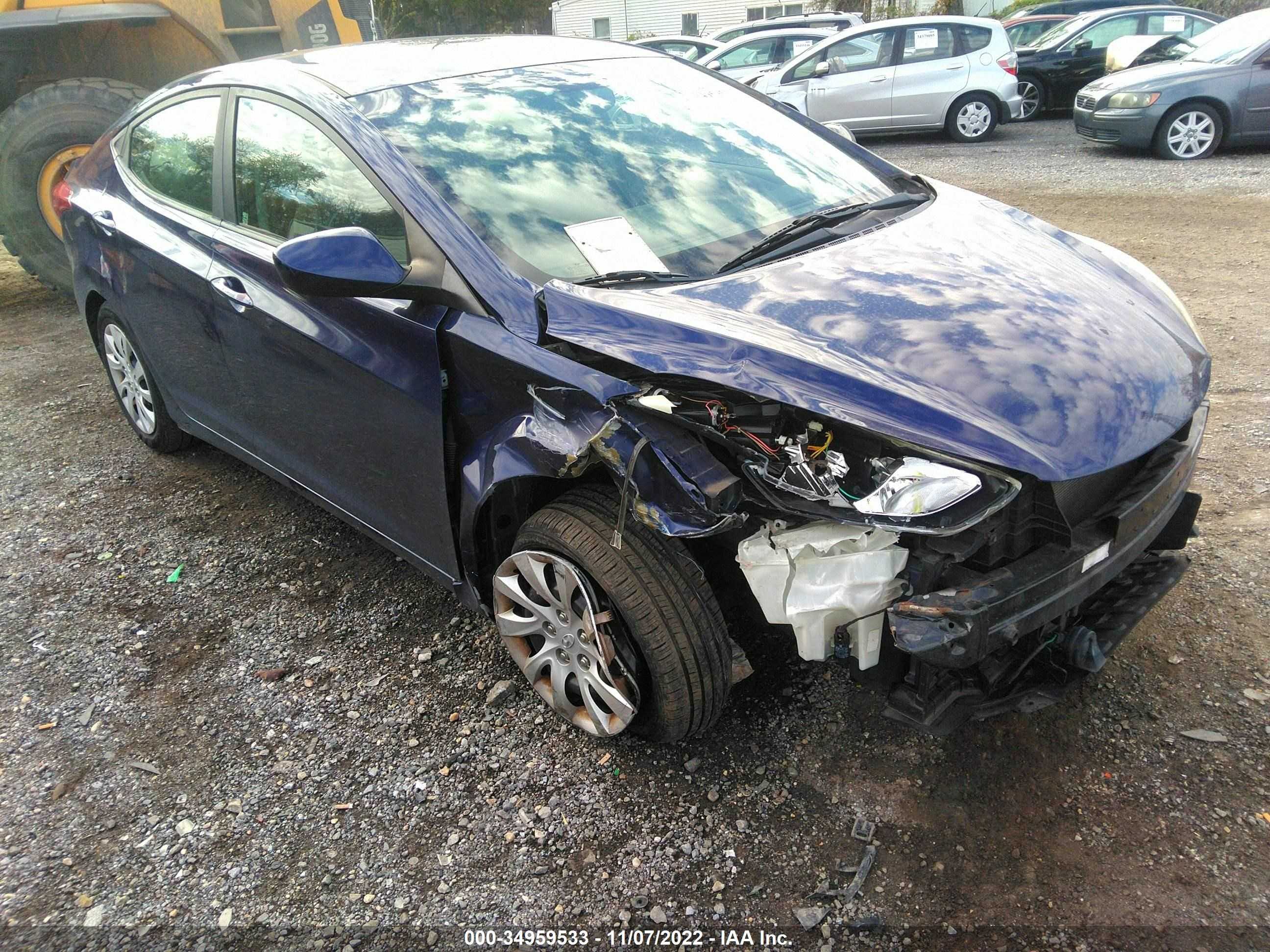 HYUNDAI ELANTRA 2012 5npdh4ae8ch104836