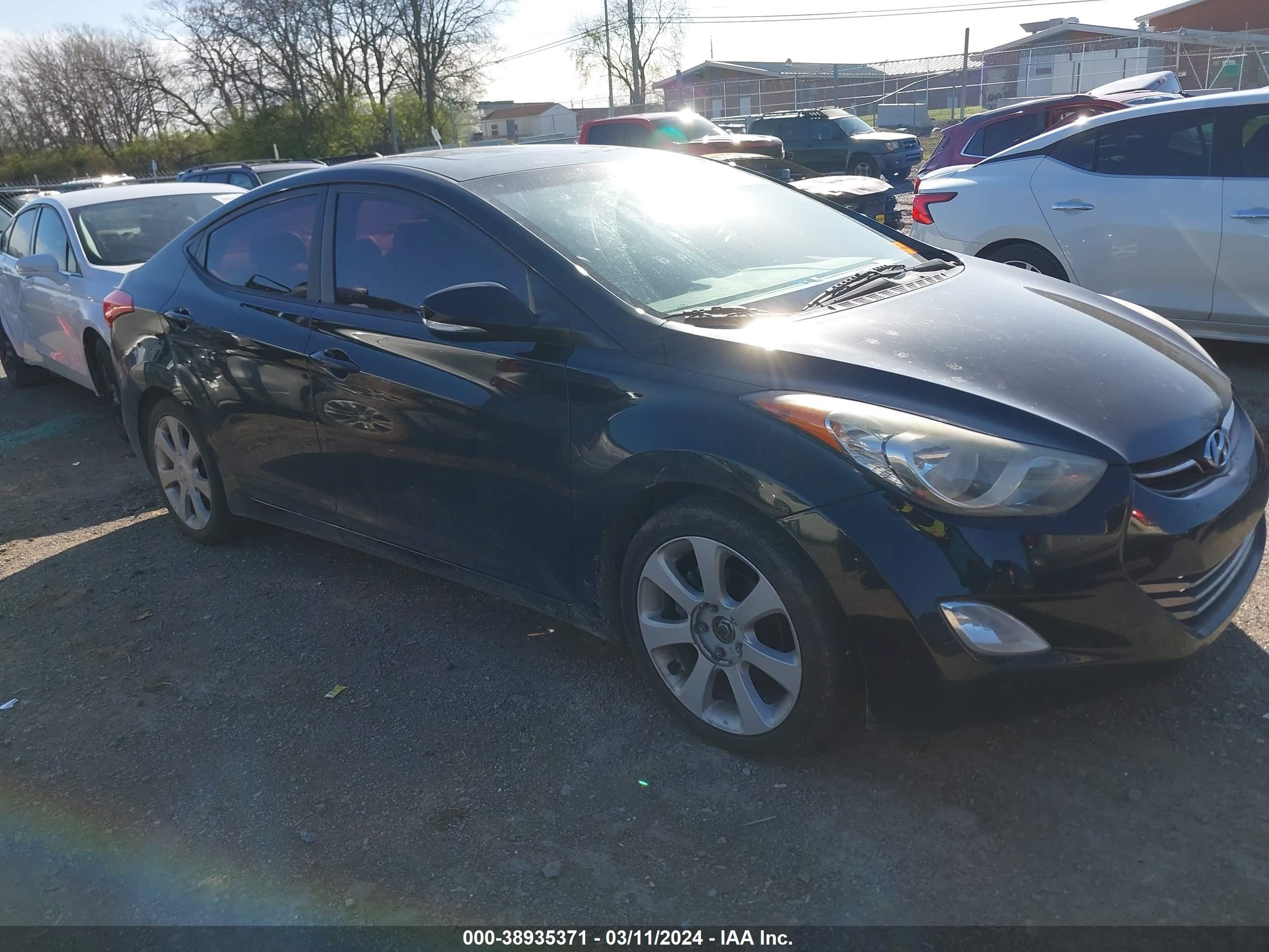 HYUNDAI ELANTRA 2012 5npdh4ae8ch143040