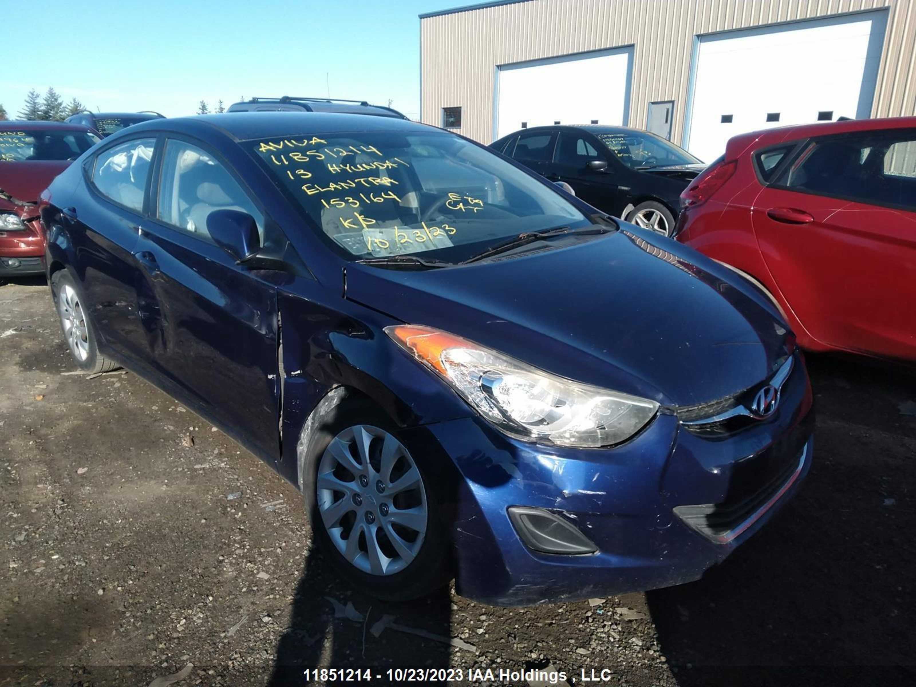 HYUNDAI ELANTRA 2013 5npdh4ae8dh153164