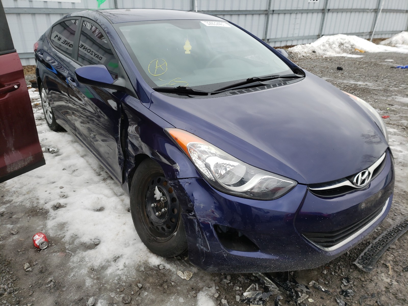 HYUNDAI ELANTRA GL 2013 5npdh4ae8dh153584