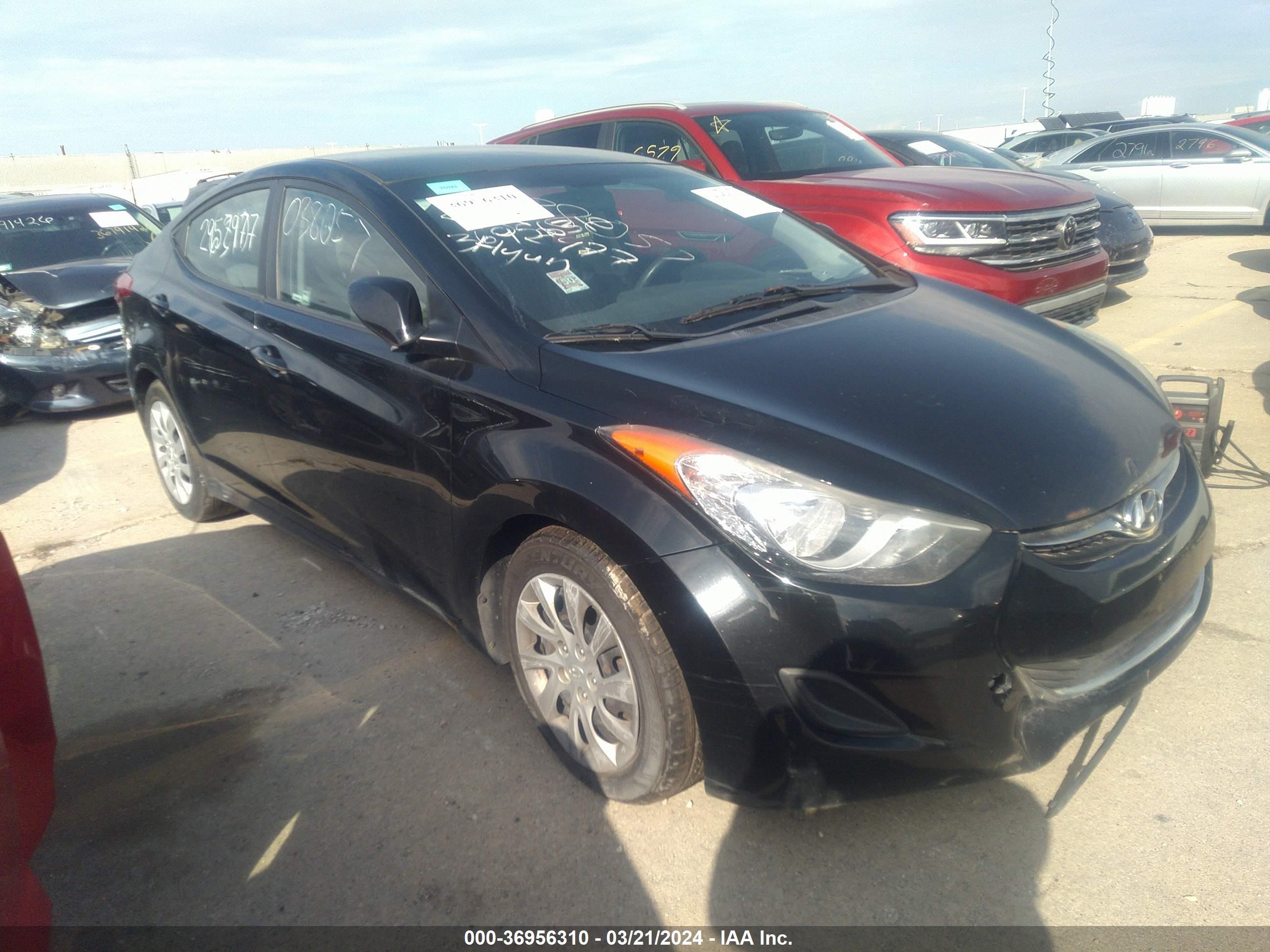 HYUNDAI ELANTRA 2013 5npdh4ae8dh180803