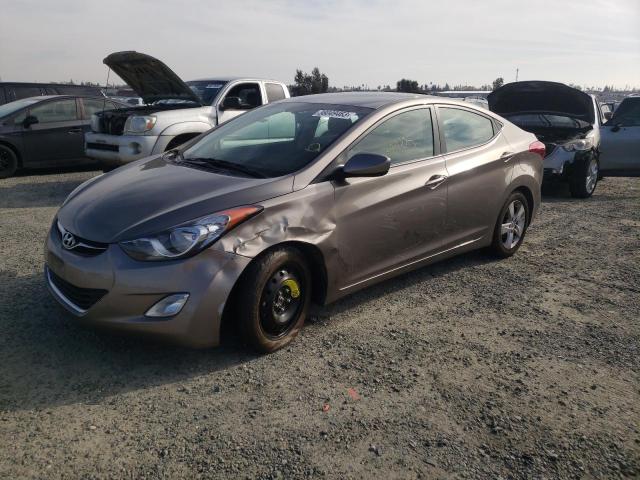 HYUNDAI ELANTRA GL 2013 5npdh4ae8dh300129