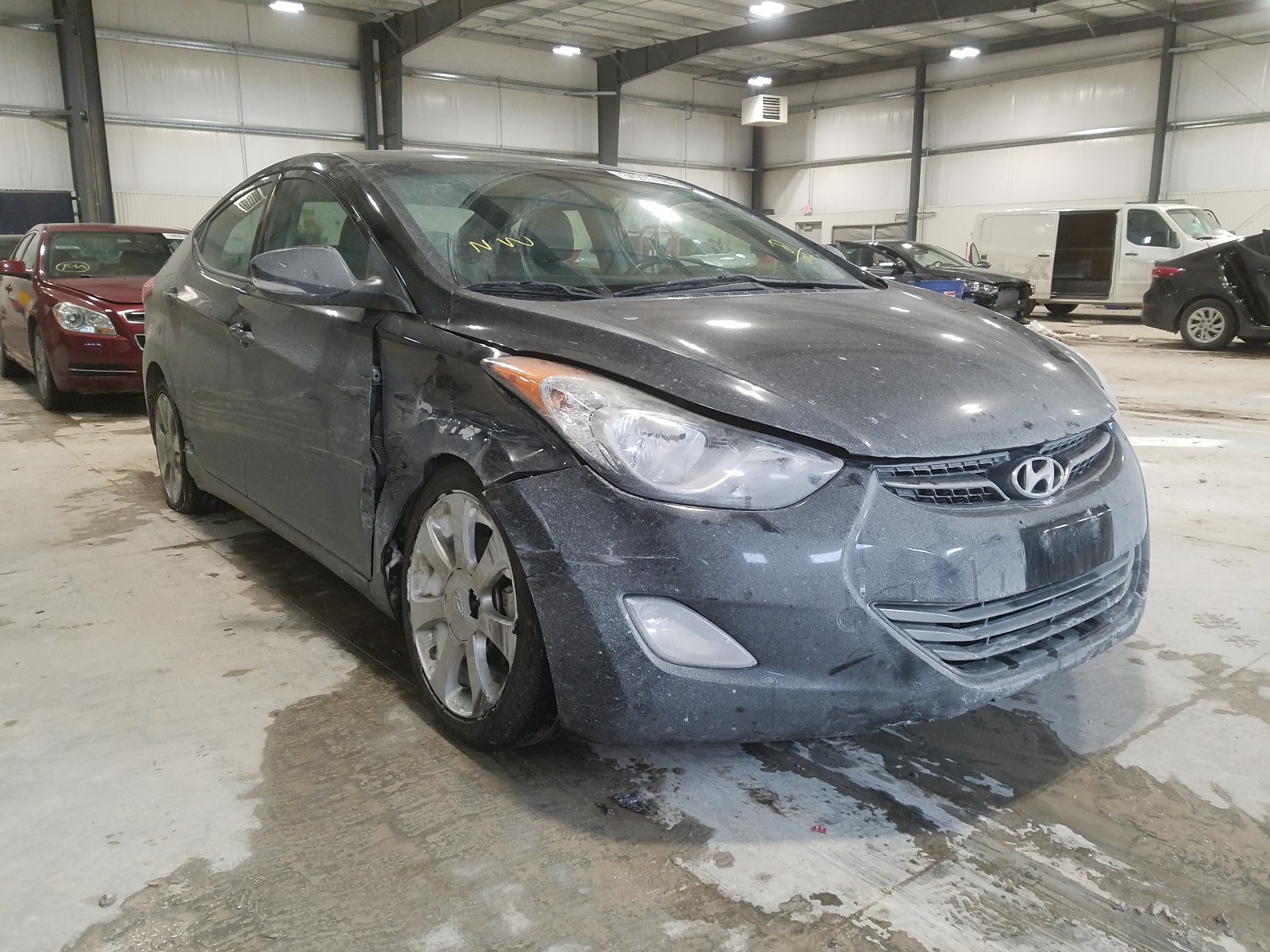 HYUNDAI ELANTRA GL 2013 5npdh4ae8dh304102