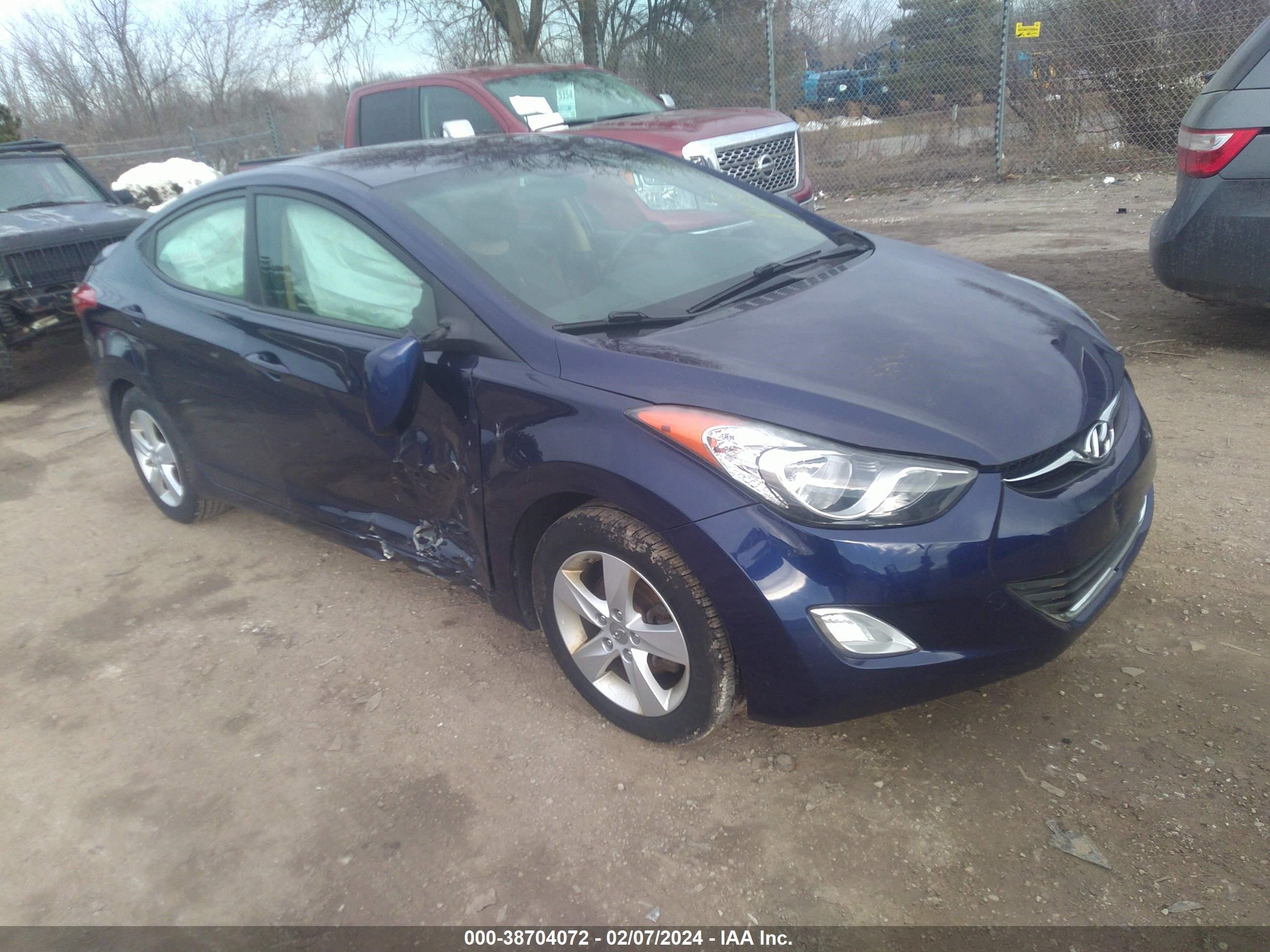 HYUNDAI ELANTRA 2013 5npdh4ae8dh343739