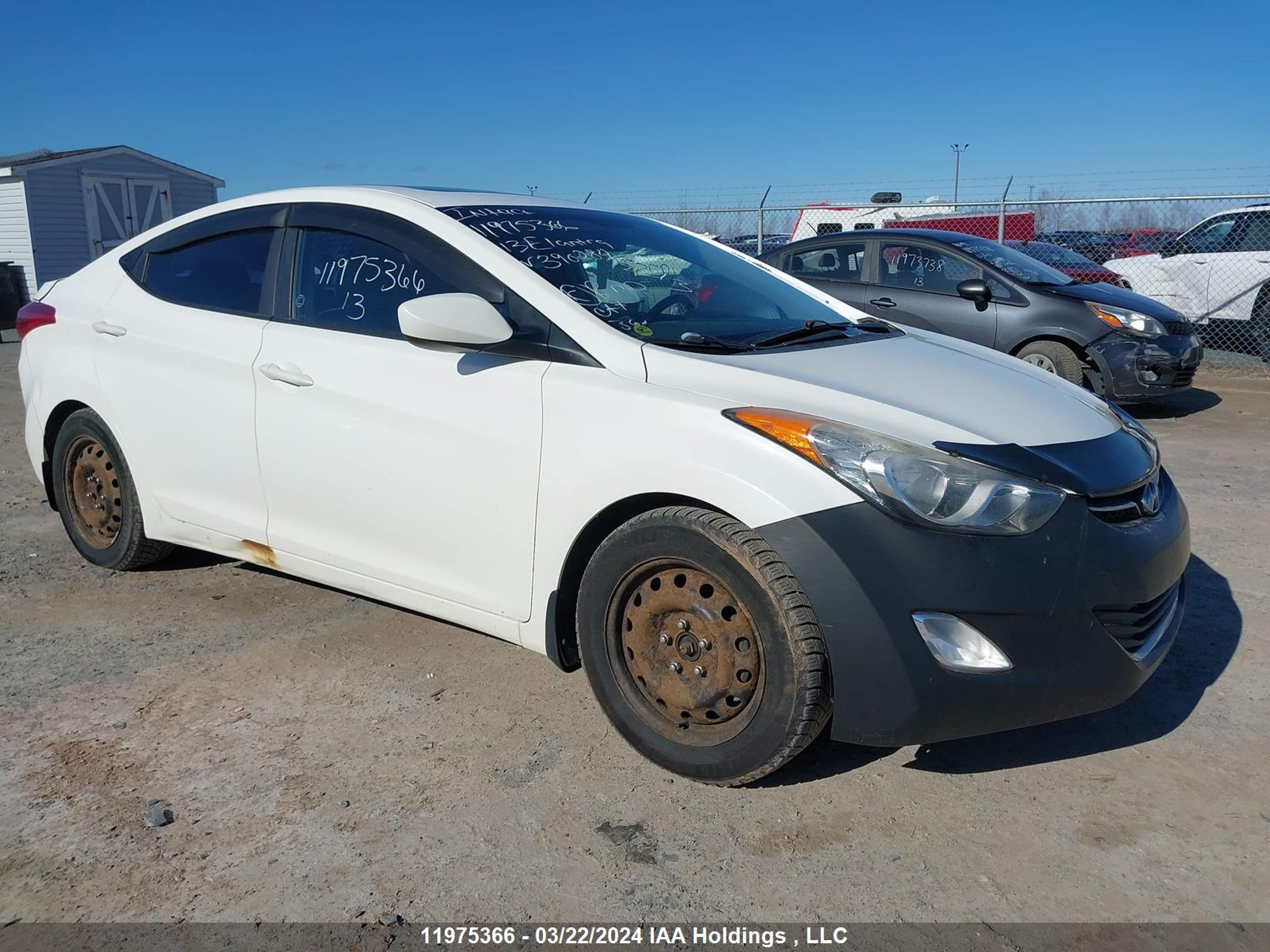 HYUNDAI ELANTRA 2013 5npdh4ae8dh390284