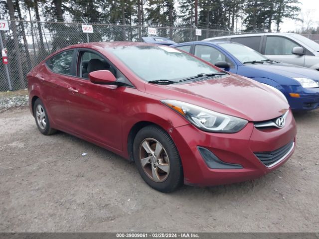 HYUNDAI ELANTRA 2014 5npdh4ae8e8501160