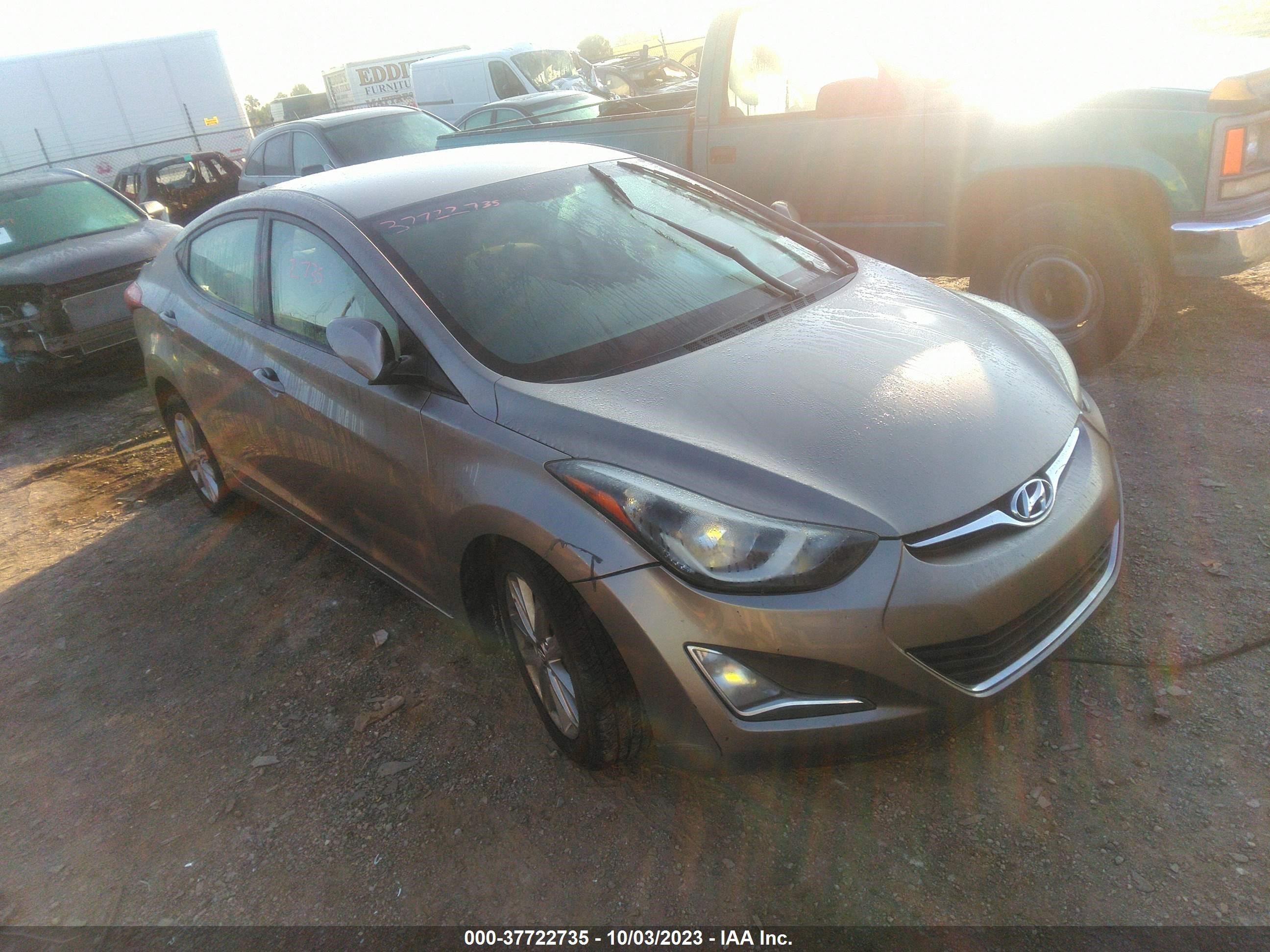 HYUNDAI ELANTRA 2014 5npdh4ae8eh456351