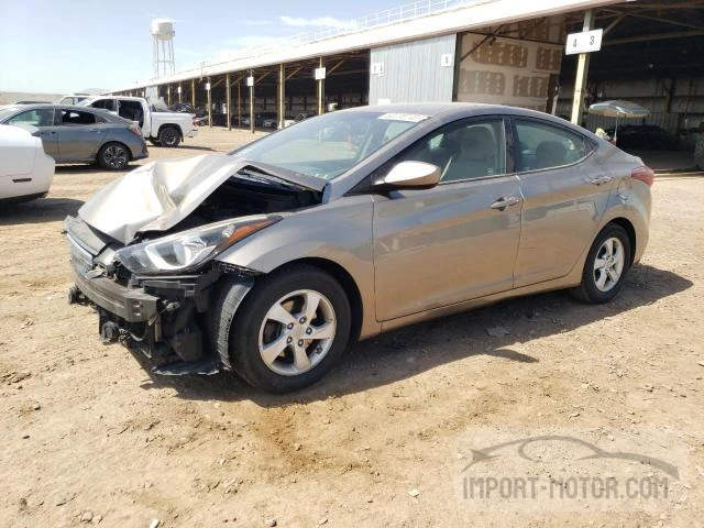 HYUNDAI ELANTRA 2014 5npdh4ae8eh456723