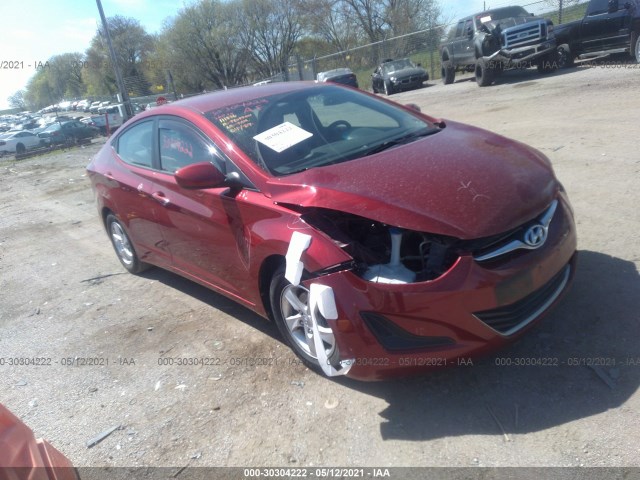 HYUNDAI ELANTRA 2014 5npdh4ae8eh457127