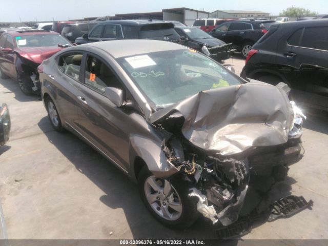 HYUNDAI ELANTRA 2014 5npdh4ae8eh457287