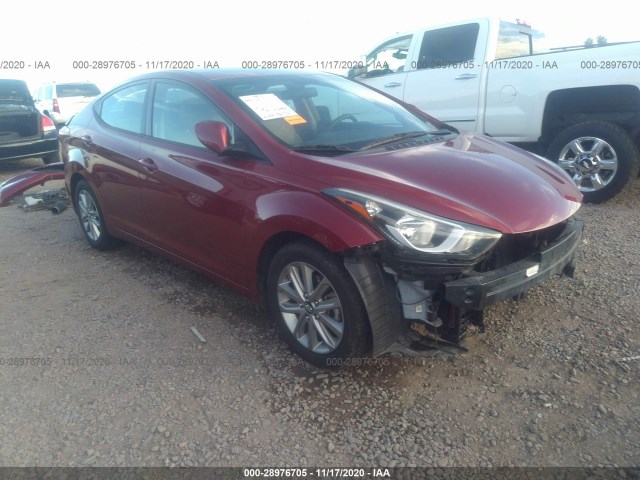 HYUNDAI ELANTRA 2014 5npdh4ae8eh462327