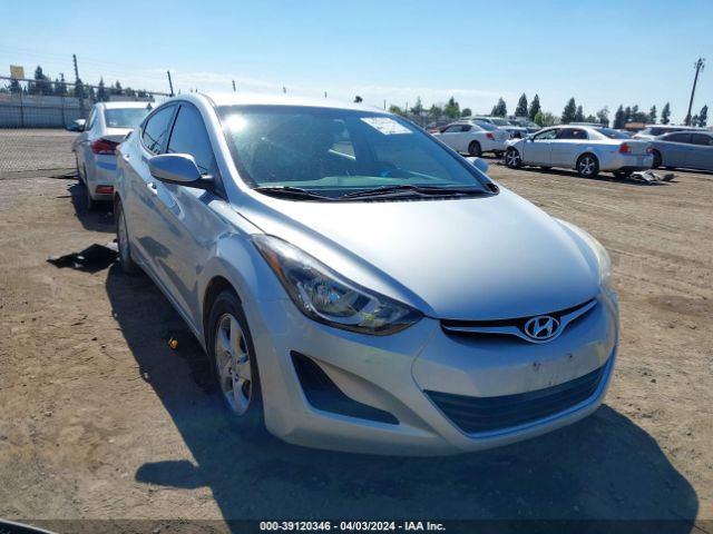 HYUNDAI ELANTRA 2014 5npdh4ae8eh463137