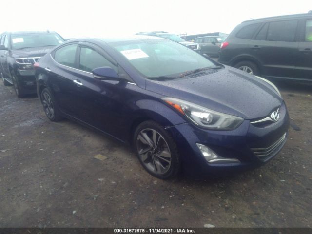 HYUNDAI ELANTRA 2014 5npdh4ae8eh466538