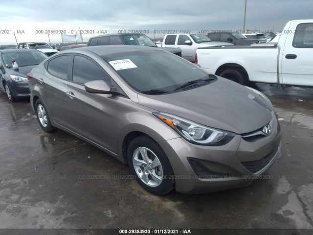 HYUNDAI ELANTRA 2014 5npdh4ae8eh469486