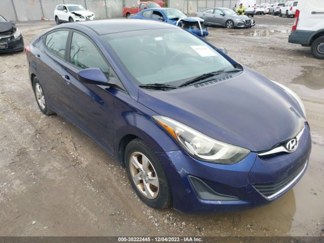 HYUNDAI ELANTRA 2014 5npdh4ae8eh472291