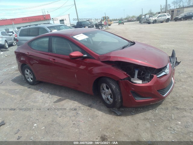 HYUNDAI ELANTRA 2014 5npdh4ae8eh474137