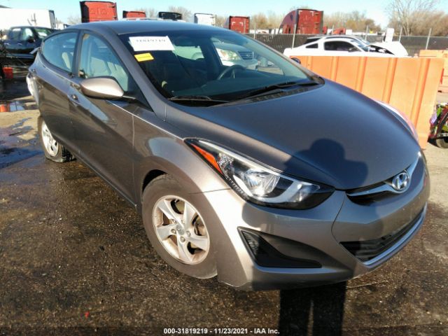 HYUNDAI ELANTRA 2014 5npdh4ae8eh474980