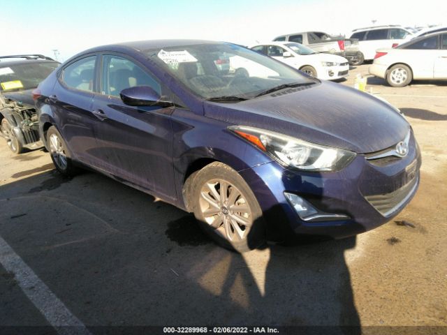 HYUNDAI ELANTRA 2014 5npdh4ae8eh481878