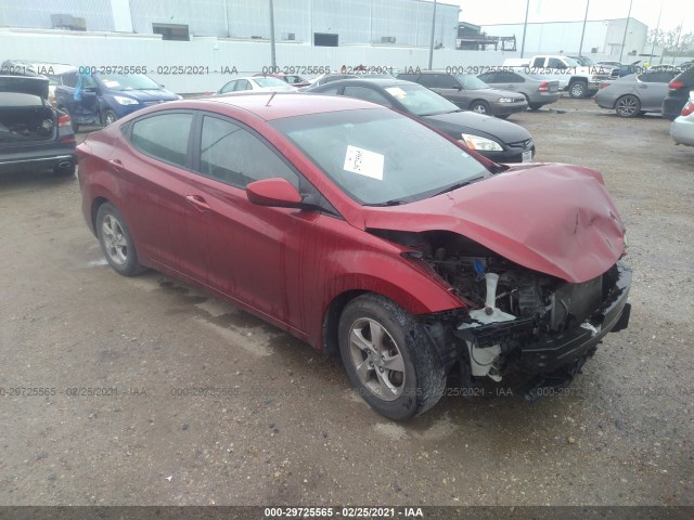 HYUNDAI ELANTRA 2014 5npdh4ae8eh484523