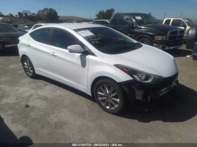 HYUNDAI ELANTRA 2014 5npdh4ae8eh489205