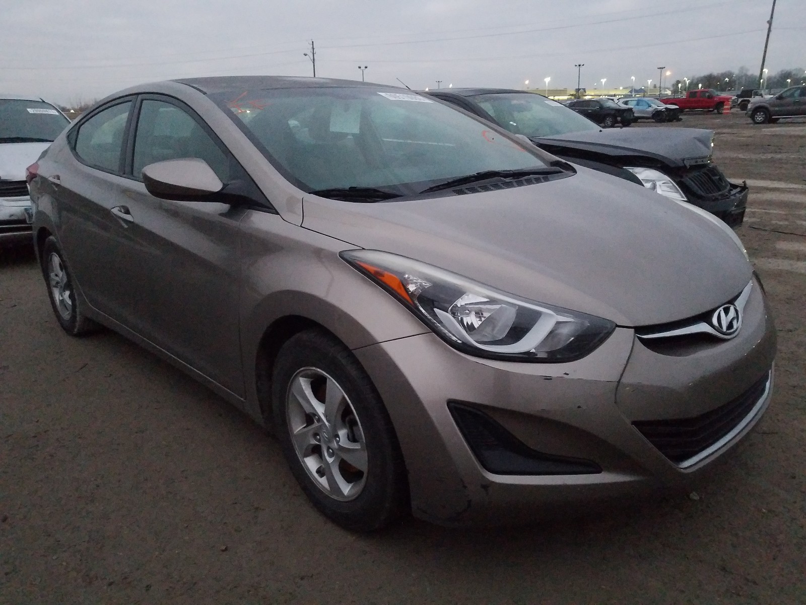 HYUNDAI ELANTRA SE 2014 5npdh4ae8eh492895