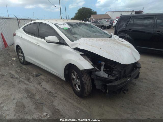 HYUNDAI ELANTRA 2014 5npdh4ae8eh494775