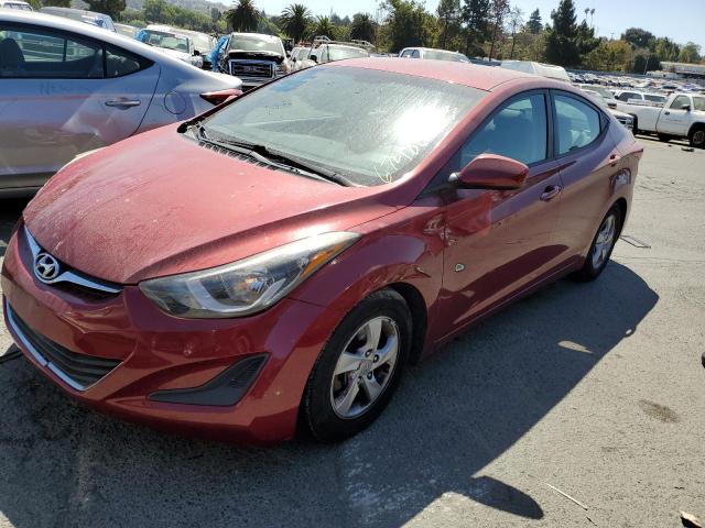 HYUNDAI ELANTRA SE 2014 5npdh4ae8eh495652