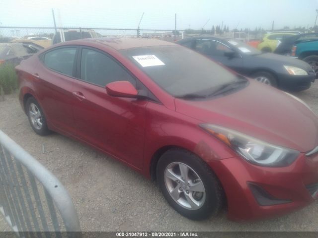 HYUNDAI ELANTRA 2014 5npdh4ae8eh501157