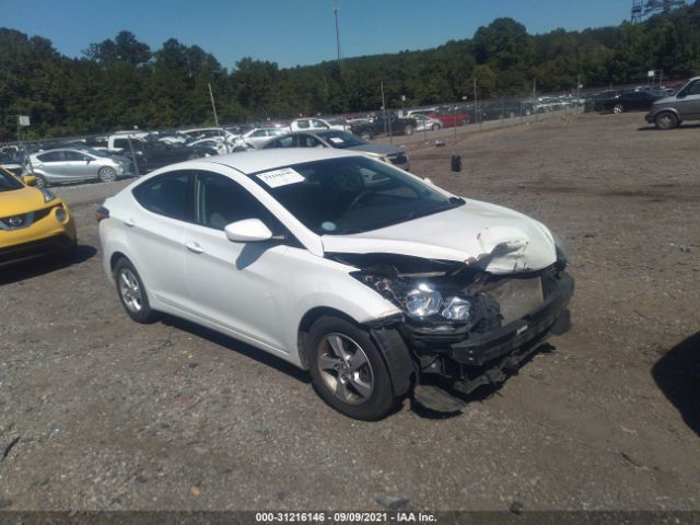 HYUNDAI ELANTRA 2014 5npdh4ae8eh507122