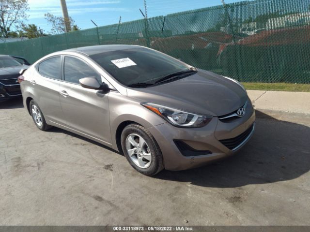 HYUNDAI ELANTRA 2014 5npdh4ae8eh512076