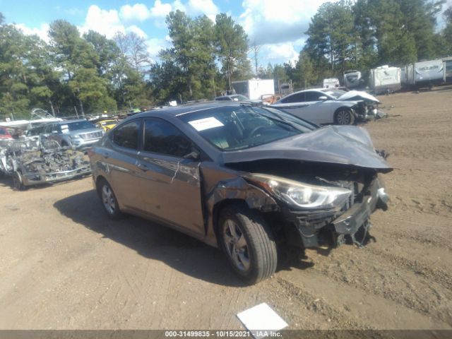 HYUNDAI ELANTRA 2014 5npdh4ae8eh517150