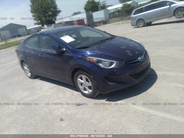 HYUNDAI ELANTRA 2014 5npdh4ae8eh532117