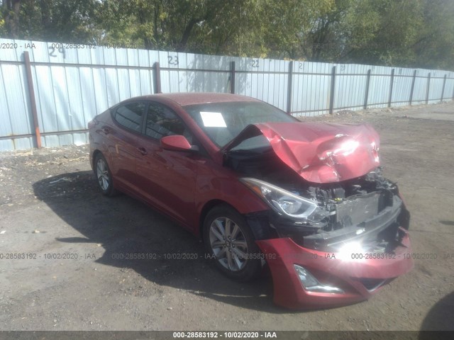 HYUNDAI ELANTRA 2014 5npdh4ae8eh532330