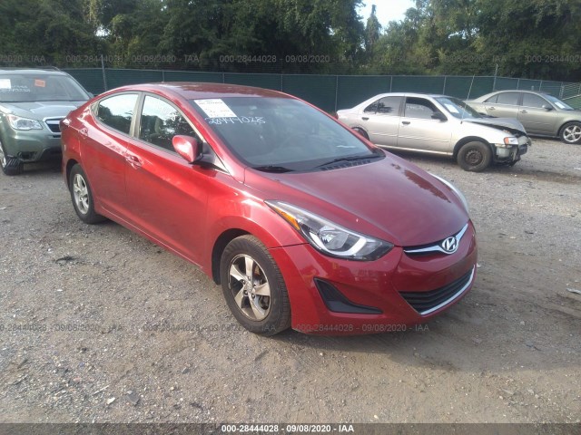 HYUNDAI ELANTRA 2014 5npdh4ae8eh533395