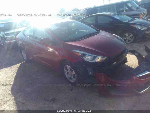 HYUNDAI ELANTRA 2014 5npdh4ae8eh534384