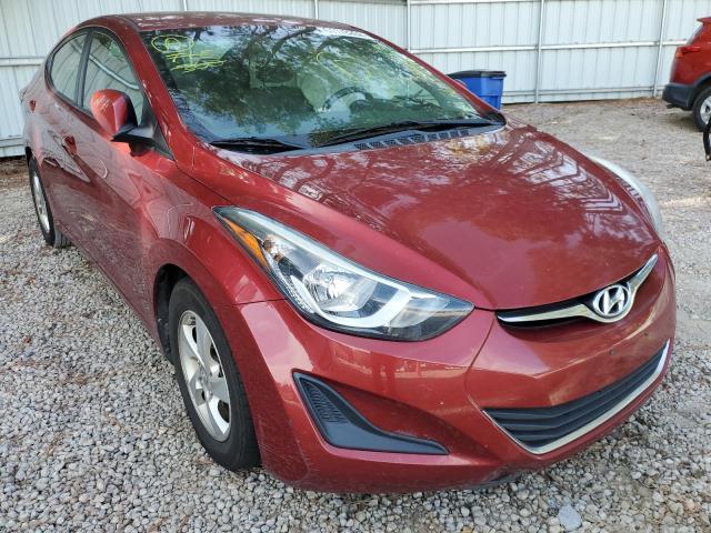 HYUNDAI ELANTRA SE 2014 5npdh4ae8eh534692